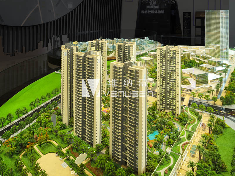 碧桂園沙盤模型