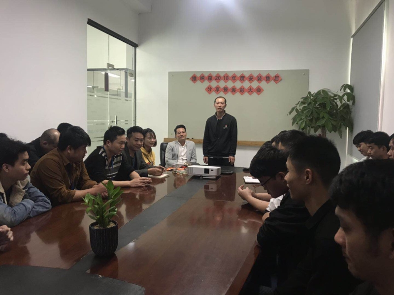 沙盤模型安裝售后表彰大會(huì)